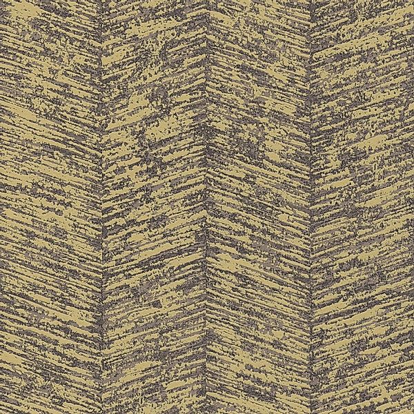 PROFHOME 386974-GU Grafik Tapete Chevron Muster Braun Grau- Beige 0,53 m x günstig online kaufen