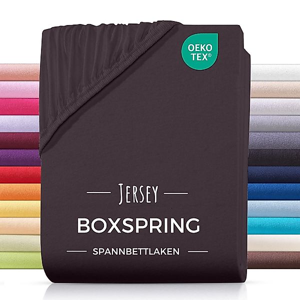 Carpe Sonno Spannbettlaken Boxspringbett Wasserbett Jersey günstig online kaufen