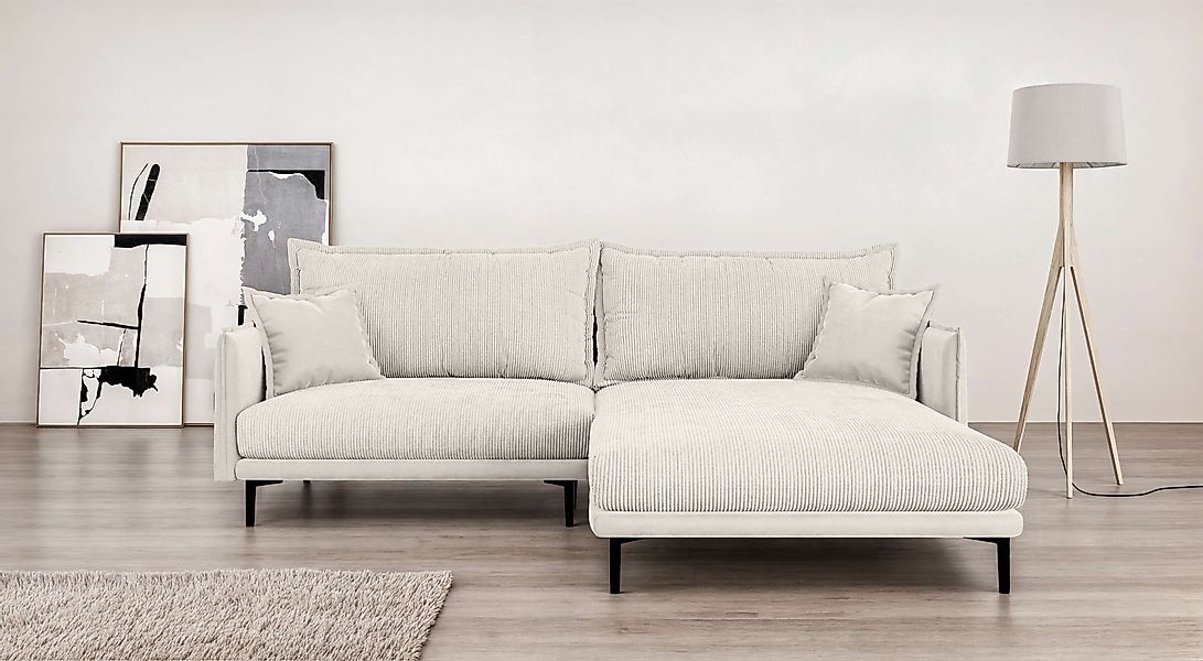 INOSIGN Ecksofa »ALEXANDRIA mit Recamiere rechts oder links bestellbar, mod günstig online kaufen