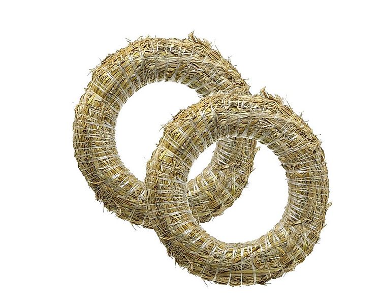 Viana Bastelkranz Strohkranz Kranz Rohling 35cm Robust DIY Dekoration 2er S günstig online kaufen
