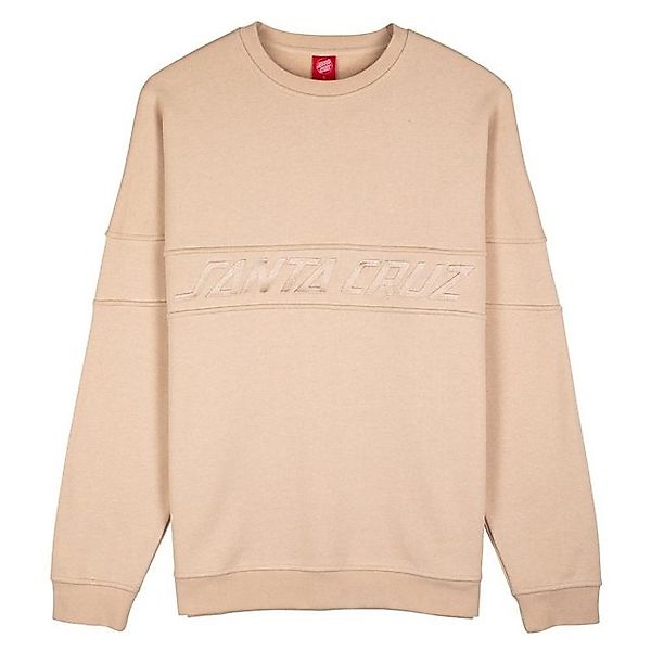 Santa Cruz Sweater Sweatpulli Santa Cruz Crew Tonal Strip, G L, F oat Sweat günstig online kaufen