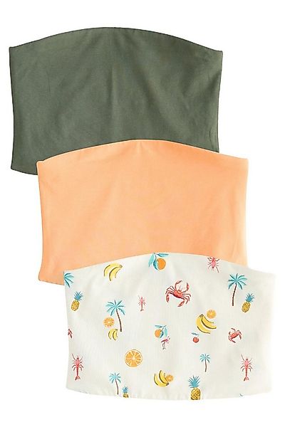 Next Bandeautop Kurze Schlauchtops, 3er-Pack (3-tlg) günstig online kaufen