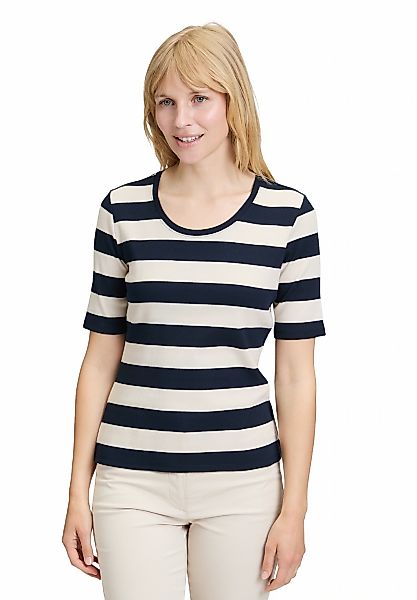 Betty Barclay Kurzarmshirt "Betty Barclay Basic Shirt mit Rippenstruktur", günstig online kaufen