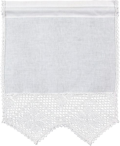 HOSSNER - ART OF HOME DECO Scheibengardine »Bärental« Stangendurchzug 1 Stk günstig online kaufen