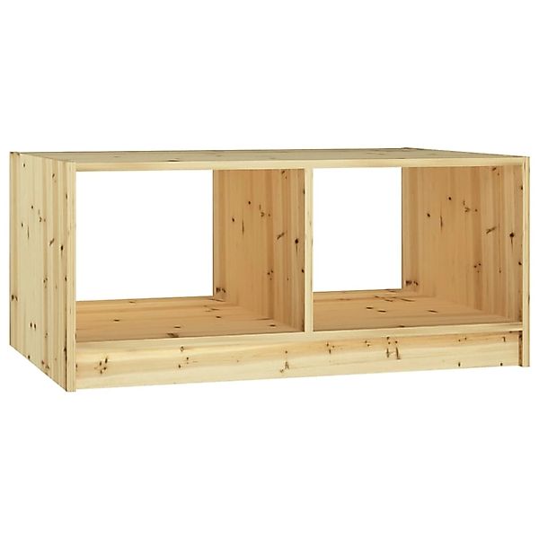 vidaXL Couchtisch 75x50x33,5 cm Massivholz Tanne günstig online kaufen