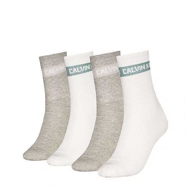 Calvin Klein Jeans Socken "CKJ WOMEN SOCK 4P GIFTBOX STRIPE LOGO", (4er Pac günstig online kaufen