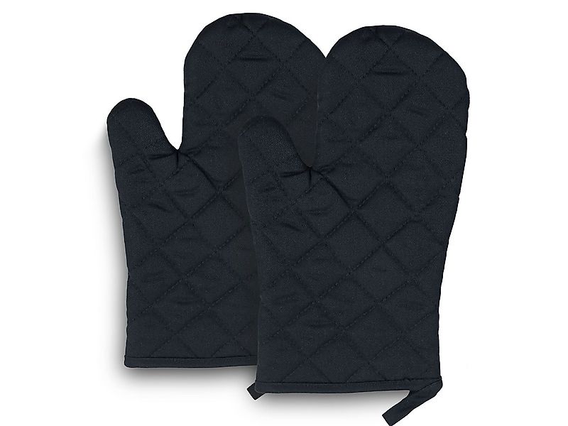 ZOLLNER Topfhandschuhe, (Set), 18 x 25 cm, 100% Baumwolle, Temperaturbestän günstig online kaufen