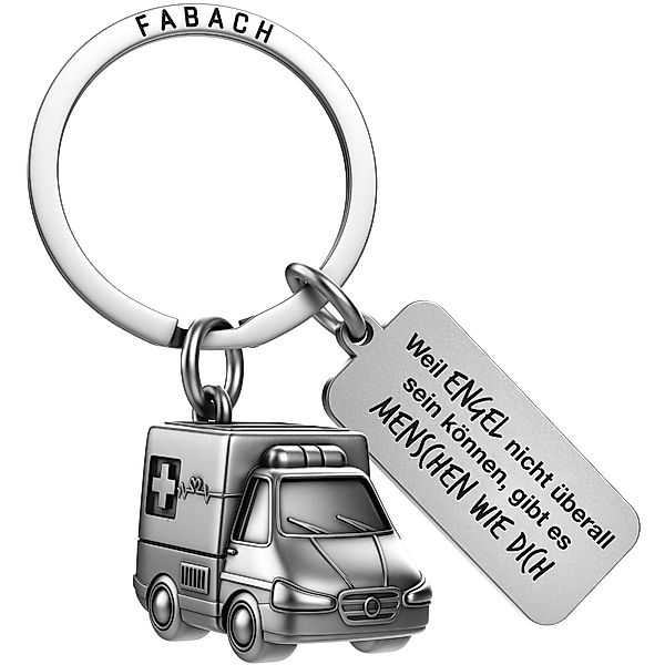 FABACH Schlüsselanhänger Krankenwagen - Glücksbringer für günstig online kaufen