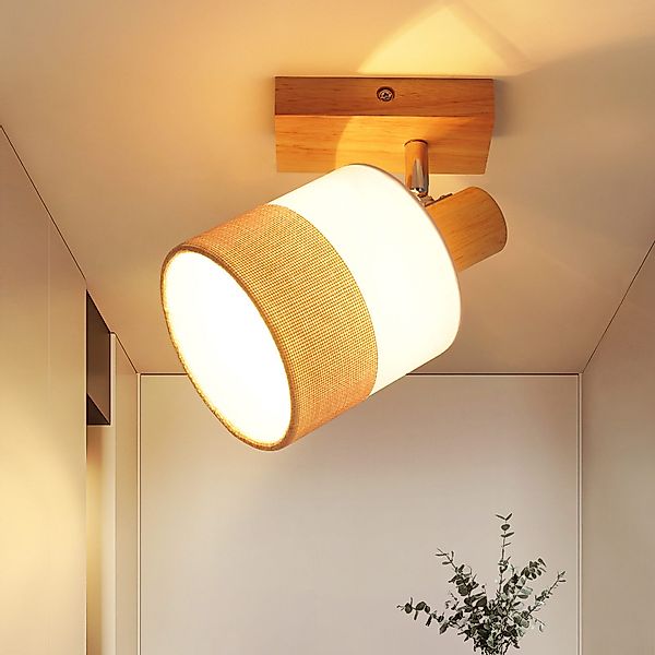 ZMH Deckenstrahler Deckenleuchte Vintage Schwenkbar 350° günstig online kaufen