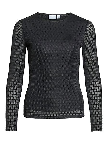 Vila T-Shirt Langarm Shirt mit Körperbetonter günstig online kaufen