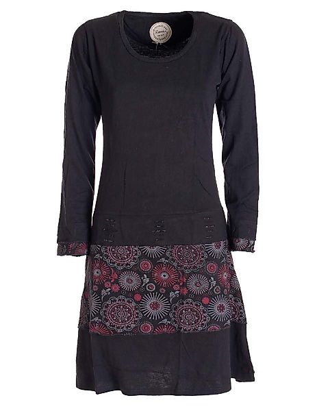 Vishes Midikleid Langarm Keid Mandala Druck günstig online kaufen