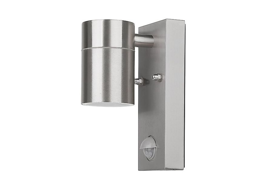 Grafner Außen-Wandleuchte Wandlampe Edelstahl mit Bewegungsmelder 26BPIR Li günstig online kaufen