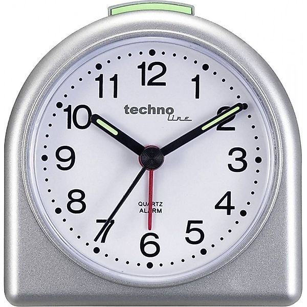 technoline Funkwecker Technoline Geneva SD Silber günstig online kaufen