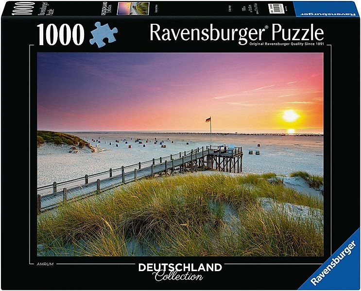 Ravensburger Puzzle Deutschland Collection, Sonnenuntergang über günstig online kaufen