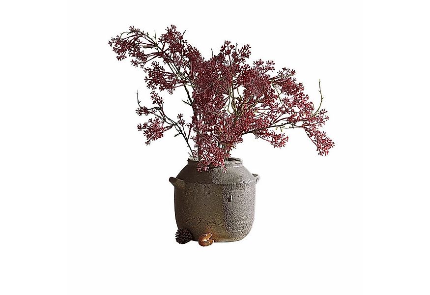 Mirabeau Tischvase Vase Saintevoux grau günstig online kaufen