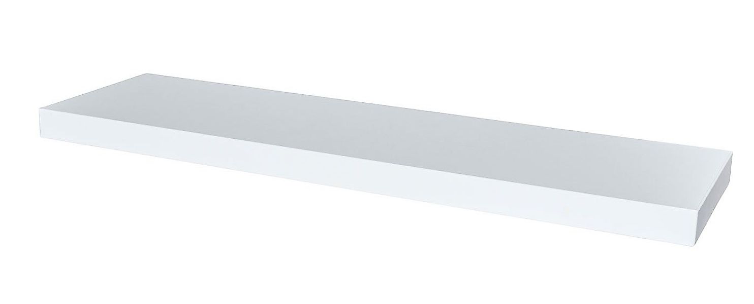 Levandeo® Wandregal, Wandboard Bobby 80cm weiß - Wandregal Regal Board Bord günstig online kaufen