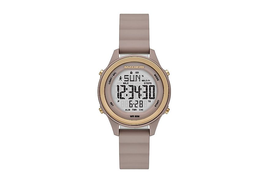 Skechers Chronograph SR6350, Quarzuhr, Armbanduhr, Damenuhr, Silikonarmband günstig online kaufen
