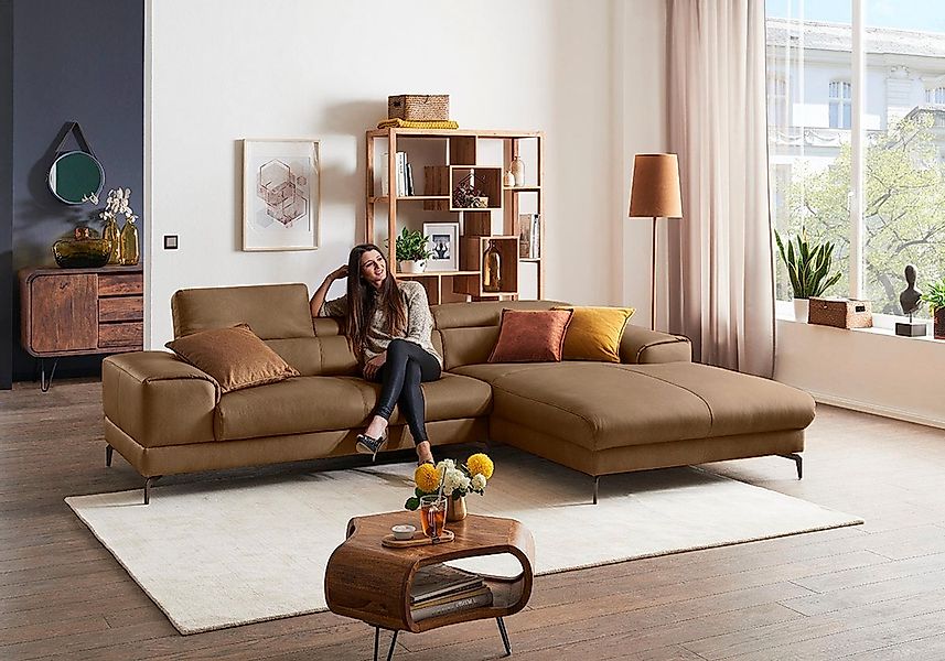 W.SCHILLIG Ecksofa »piedroo, Designsofa mit tollem Sitzkomfort, elegant und günstig online kaufen