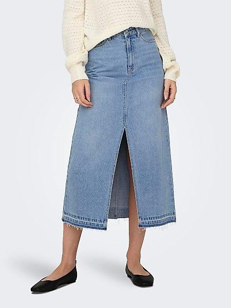 JACQUELINE de YONG Sommerrock Maxi Jeans günstig online kaufen