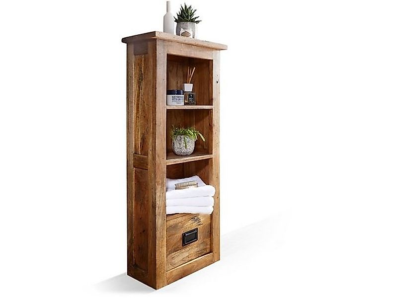 Moebel-Eins Massivholzbett, BRISTOL Bad-Standregal, Material Massivholz, Ma günstig online kaufen