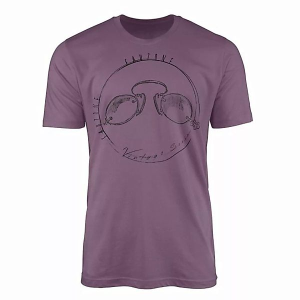 Sinus Art T-Shirt Vintage Herren T-Shirt Brille günstig online kaufen