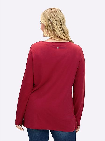 Sheego T-Shirt Langarmshirt . günstig online kaufen