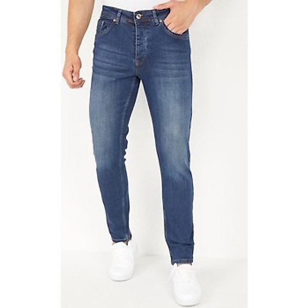 True Rise  Slim Fit Jeans Regular Jeans Stretch günstig online kaufen