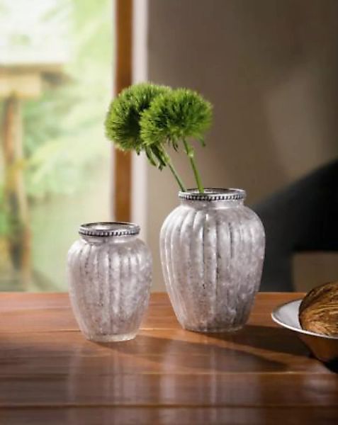 HOME Living Vase Eleganz Vasen silber günstig online kaufen