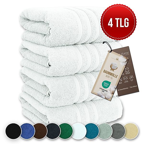 Veluna Home Badetücher Duschtücher Set, Duschtücher (70x140 cm), Handtücher günstig online kaufen
