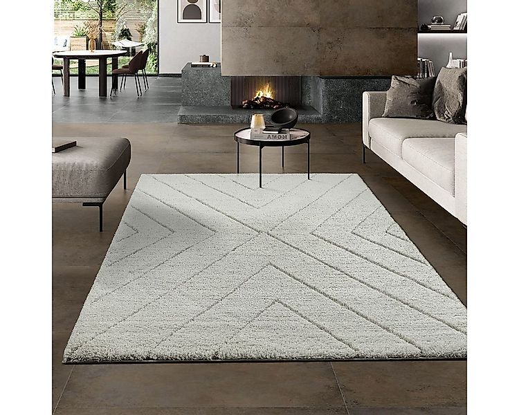 the carpet Teppich Bahar Shaggy, rechteckig, Höhe: 30 mm, Shaggy eleganter günstig online kaufen