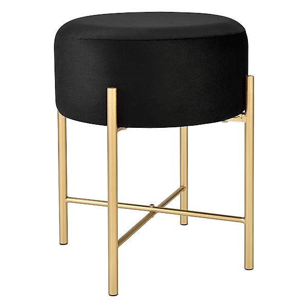 en.casa Sitzhocker, »Kungälv« Polsterhocker 100kg Metallgestell günstig online kaufen