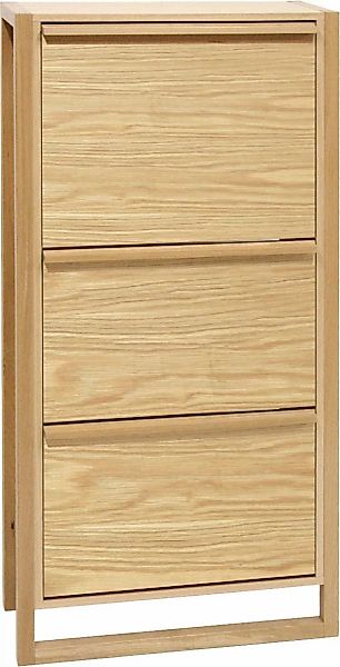 Woodman Schuhkommode "NewEst", Breite 67 cm, mit 3 Klappen, Holzfurnier aus günstig online kaufen