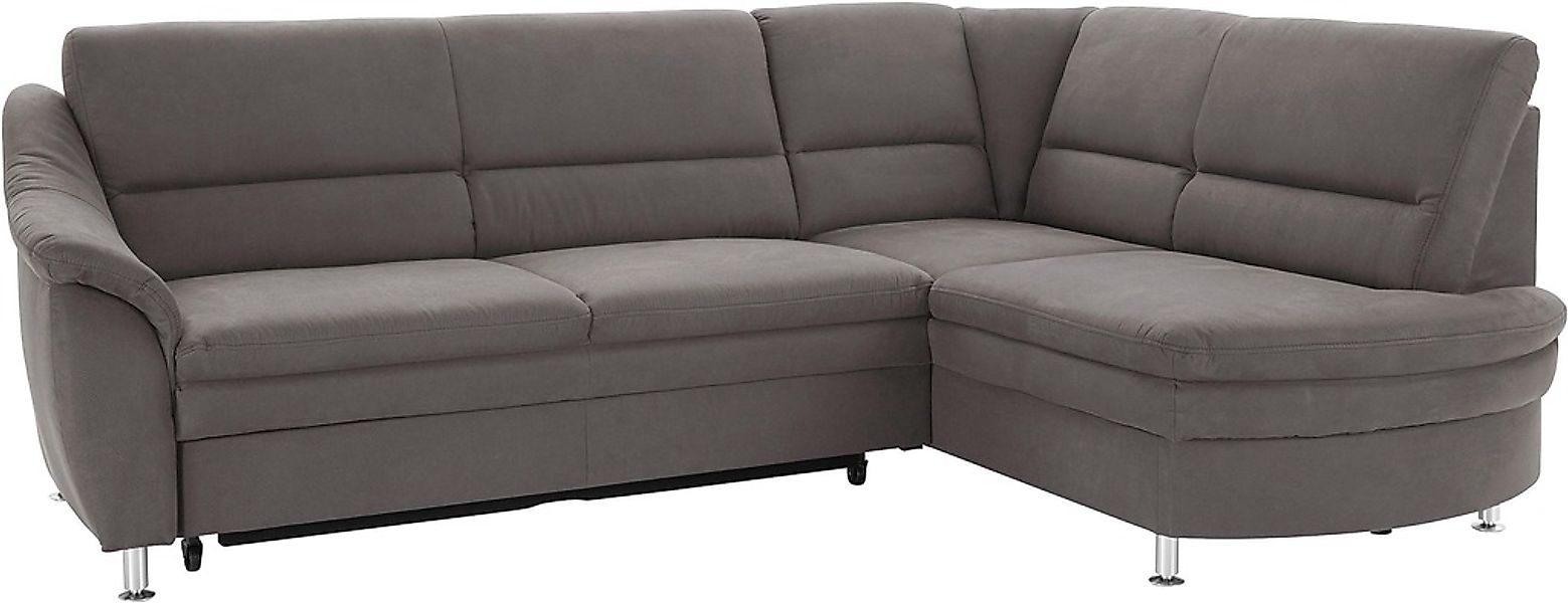 sit&more Ecksofa »Cardoso L-Form« mit Federkern, wahlweise mit Bettfunktion günstig online kaufen