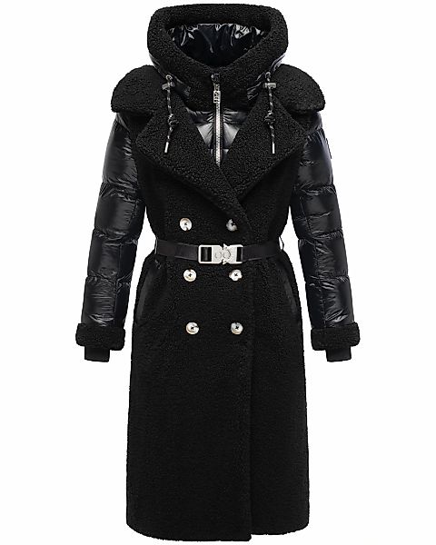 Navahoo Wintermantel "Kuscheltraum 14", Modischer Damen Plüschmantel aus an günstig online kaufen