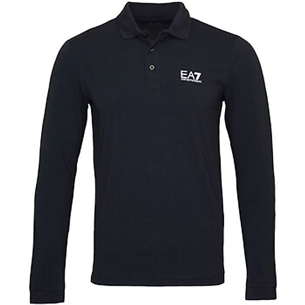 Ea7 Emporio Armani  Langarmshirt Longsleeve Langarmshirt Polokragen günstig online kaufen