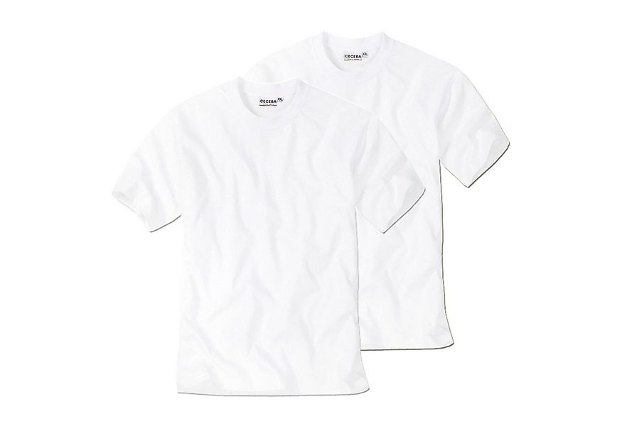 CECEBA Unterziehshirt T-Shirt (2-St) ohne Seitennaht günstig online kaufen