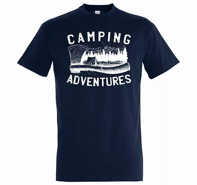 Youth Designz T-Shirt Camping Adventures Herren T-Shirt mit trendigem Front günstig online kaufen