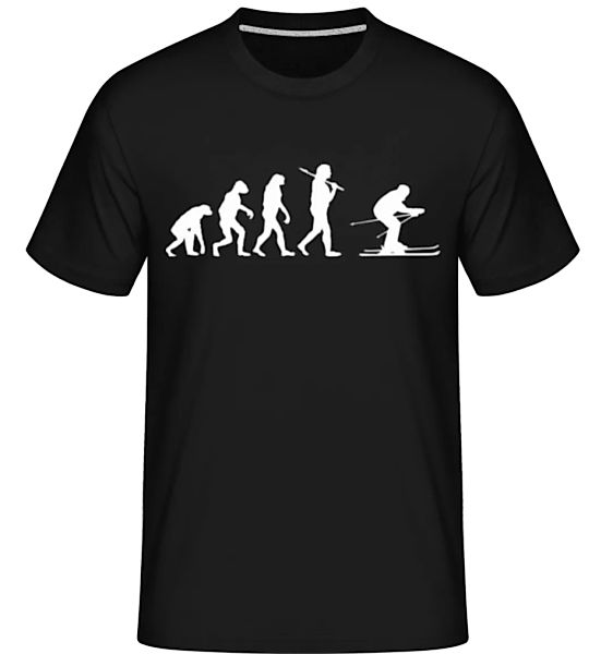 Evolution Of Skiing · Shirtinator Männer T-Shirt günstig online kaufen