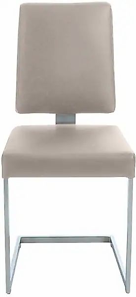 K+W Komfort & Wohnen Freischwinger, Leder Longlife BRONCO, stabiles Hochkan günstig online kaufen