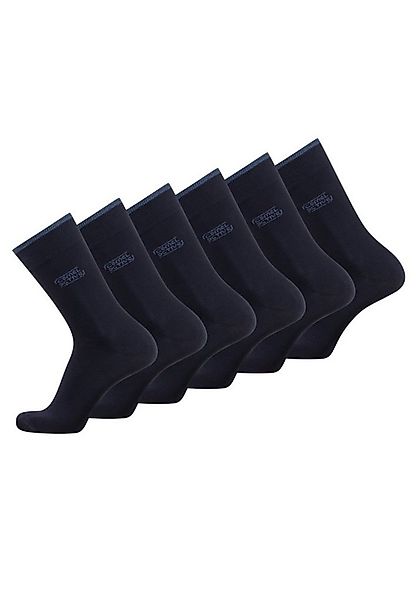 camel active Freizeitsocken 6 Paar Basic Socken (6-Paar, 6 Paar) Logoprägun günstig online kaufen