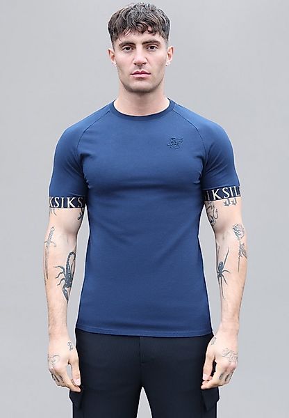 Siksilk T-Shirt SikSilk Herren Marineblaues Tech T-Shirt günstig online kaufen