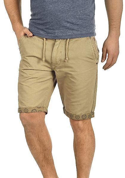Blend Chinoshorts "BHClaudio" Chino Shorts mit Print am Saumumschlag günstig online kaufen