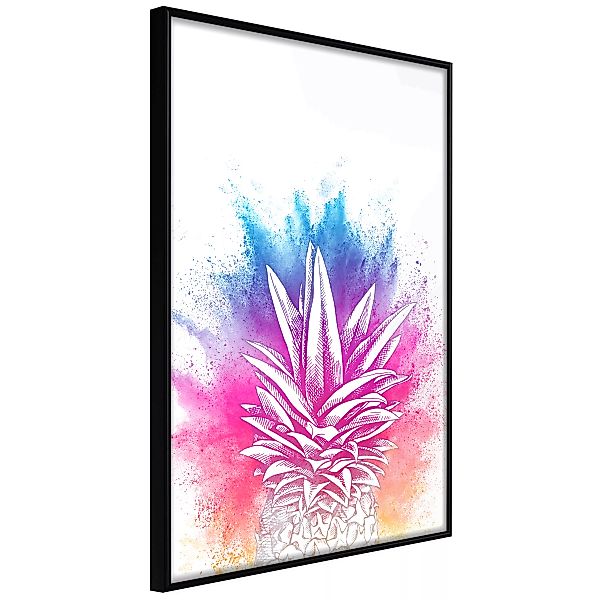 Poster - Rainbow Pineapple Crown günstig online kaufen