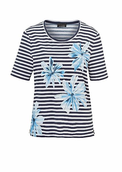 GOLDNER Kurzarmshirt "Kurzgröße Shirt in maritimem Look" keine/nicht releva günstig online kaufen