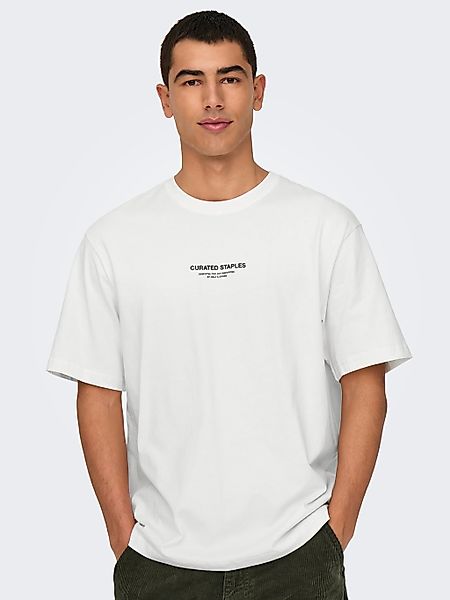 ONLY & SONS Rundhalsshirt ONSCURATED RLX günstig online kaufen