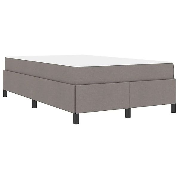 vidaXL Boxspringbett Taupe 120 x 200 cm Stoff 3398854 günstig online kaufen