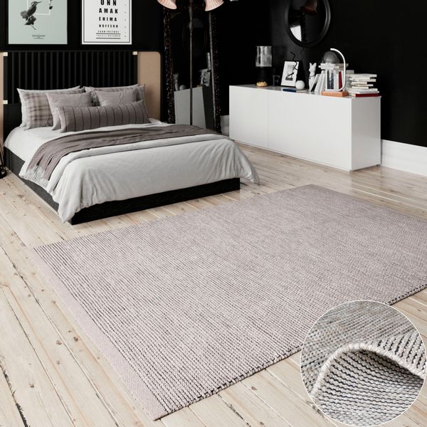 OTTO home Wollteppich "Odenne" rechteckig 10 mm Höhe handgewebter Wendetepp günstig online kaufen