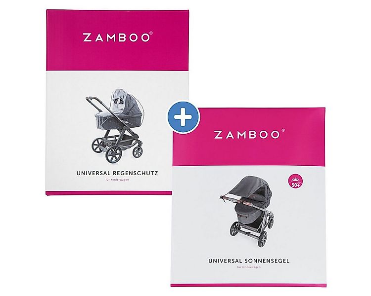 Zamboo Kinderwagen-Sonnenschutzhülle Erstlings- & Schutzset, Regenschutz, R günstig online kaufen