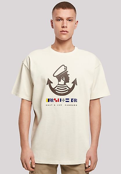 F4NT4STIC T-Shirt "Knut & Jan Hamburg Logo" Print günstig online kaufen