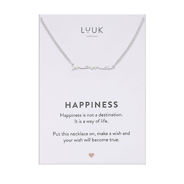 LUUK LIFESTYLE Kette mit Anhänger Mama, günstig online kaufen